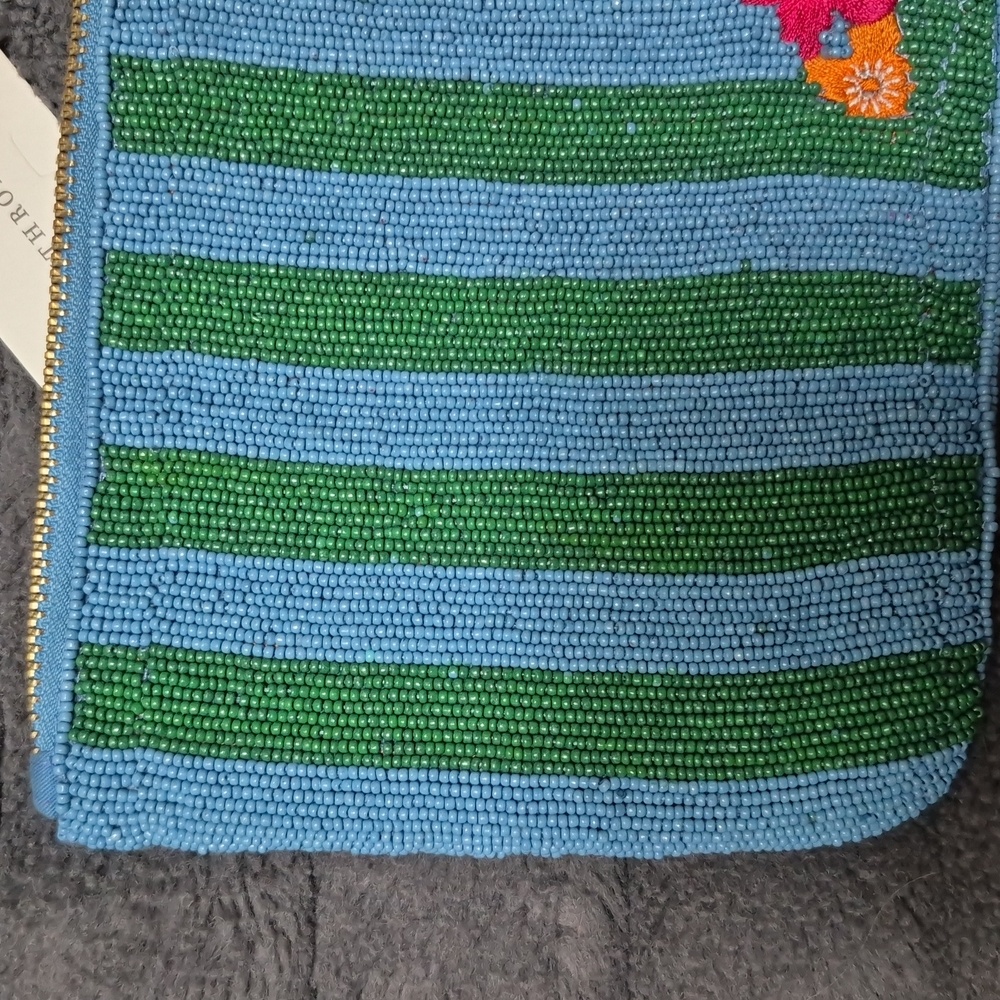 Anthropologie X Daniella Manini Beaded Capri City Pouch, New With Tags! - Picture 9 of 17
